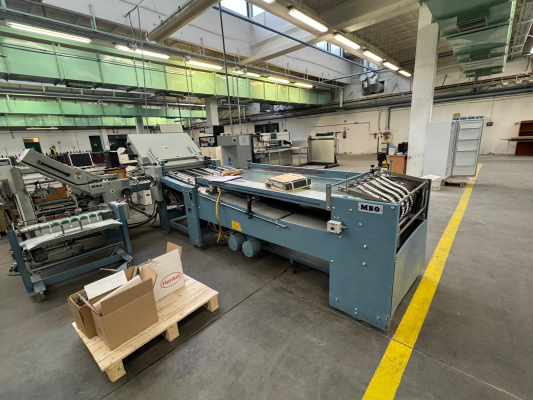MBO B30-2-30-4 5883 Bindery and Finishing Folding Machines 2599-FA / S11/26